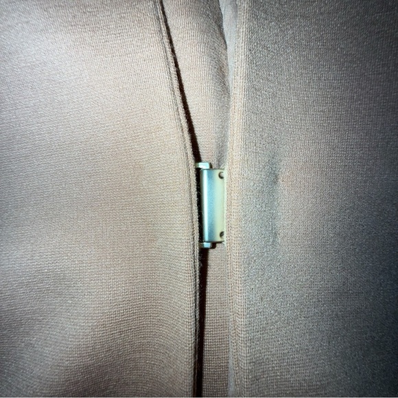 LANE BRYANT Ponte Bryant Collarless Blazer - Tan Women’s 16 - Picture 15 of 16